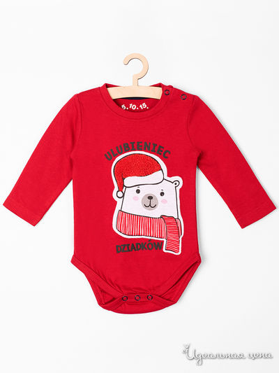 Боди 5.10.15, цвет красный