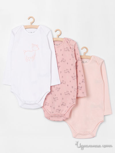 Боди, 3 шт 5.10.15, цвет мультиколор