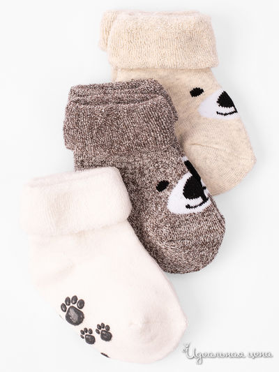 Комплект носков, 3 пары 5.10.15, цвет мультиколор