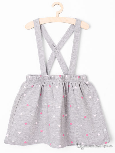 Юбка 5.10.15, цвет серый