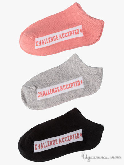 Комплект носков, 3 пары 5.10.15, цвет мультиколор