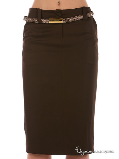 Юбка SOCIETA&ATOS LOMBARDINI, цвет цвет коричневый