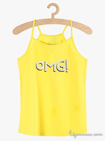 Майка 5.10.15, цвет желтый