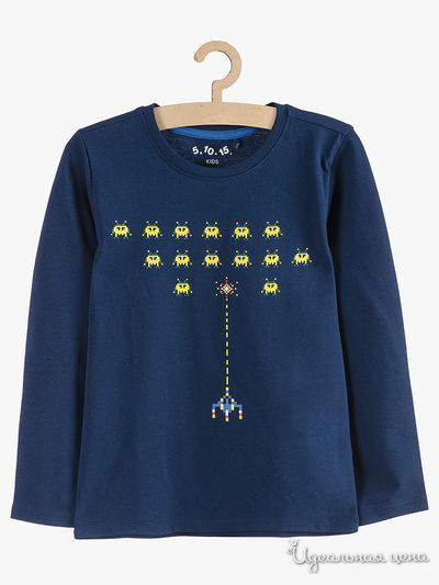 Лонгслив 5.10.15, цвет синий