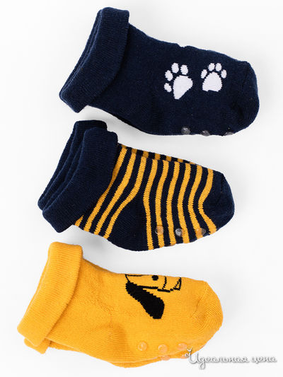 Комплект носков, 3 пары 5.10.15, цвет мультиколор