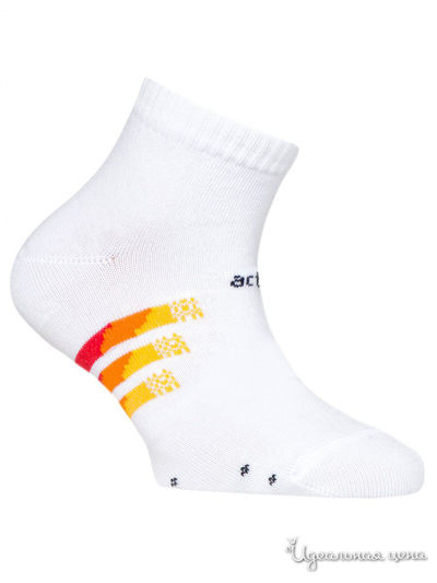 Носки CONTE, цвет белый, красный