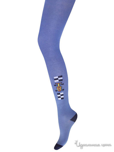 Колготки БЧК, цвет синий