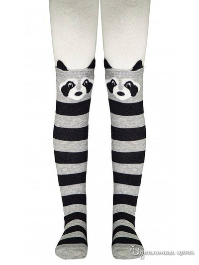 Колготки CONTE, цвет молочный, серый