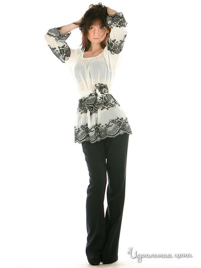 Блуза SOCIETA&ATOS LOMBARDINI, цвет цвет белый