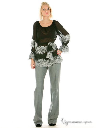 Блуза SOCIETA&ATOS LOMBARDINI, цвет цвет черный