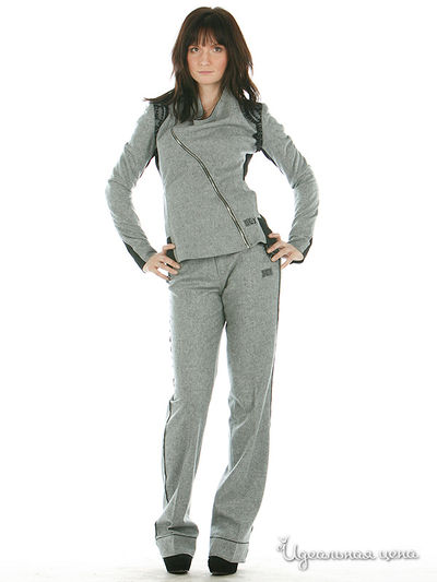 Брюки SOCIETA&ATOS LOMBARDINI, цвет цвет серый