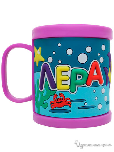 Детская кружка 3D с именем "Лера", 300 мл Be Happy, цвет мультиколор