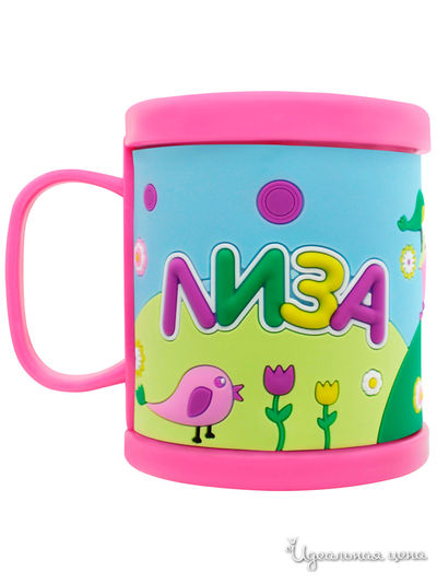 Детская кружка 3D с именем "Лиза", 300 мл Be Happy, цвет мультиколор