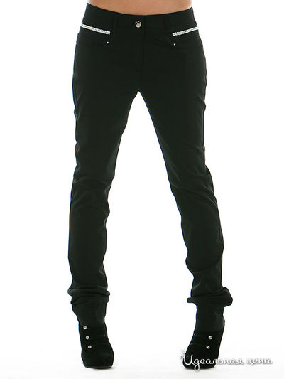 Брюки SOCIETA&ATOS LOMBARDINI, цвет цвет черный