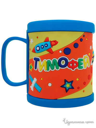 Детская кружка 3D с именем "Тимофей", 300 мл Be Happy, цвет мультиколор