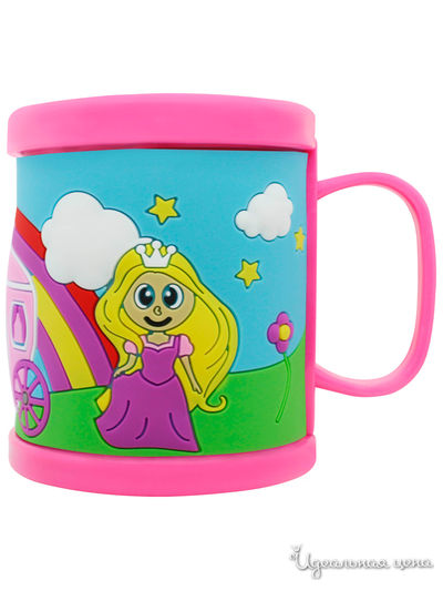 Детская кружка 3D "Princess" Be Happy, цвет мультиколор