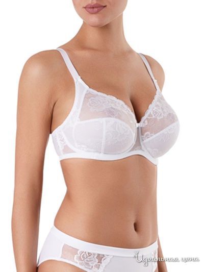 Бюстгальтер с мягкой чашкой CONTE, цвет белый