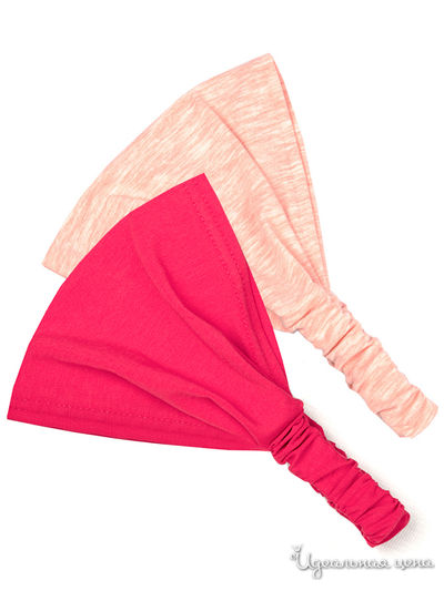 Бандана, 2 шт. Kuza, цвет розовый, малиновый