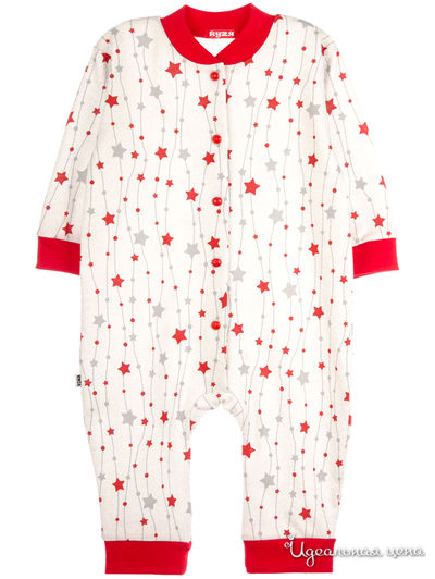 Комбинезон Kuza, цвет серый, красный