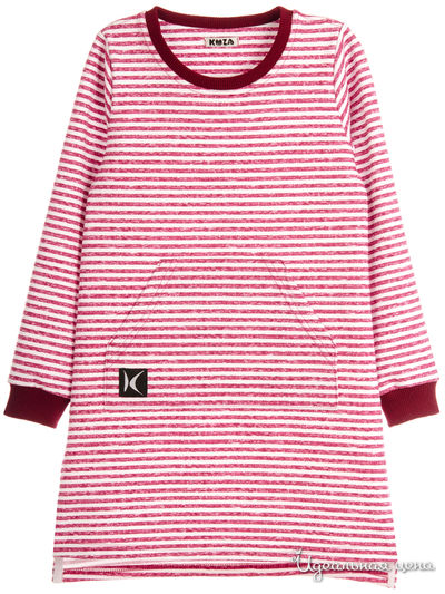 Платье Kuza, цвет белый, розовый