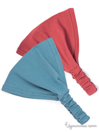 Бандана, 2 шт. Kuza, цвет голубой, красный