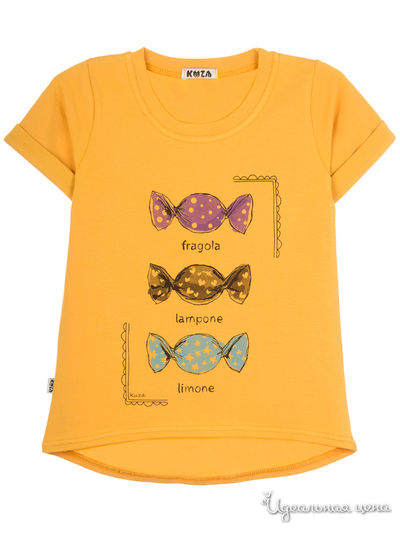 Футболка Kuza, цвет горчичный