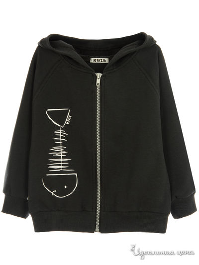 Толстовка Kuza, цвет темно-серый