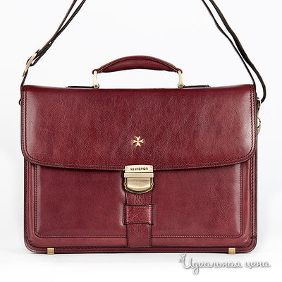 Портфель Vasheron, цвет цвет бордовый