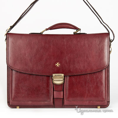 Портфель Vasheron, цвет цвет бордовый