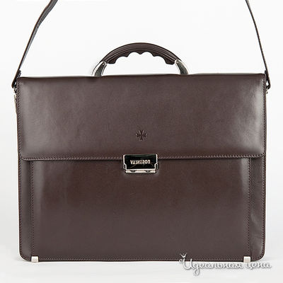 Портфель Vasheron, цвет цвет темно-коричневый