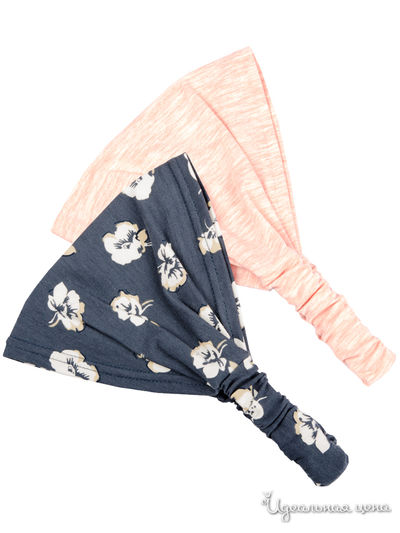 Бандана, 2 шт. Kuza, цвет розовый, синий