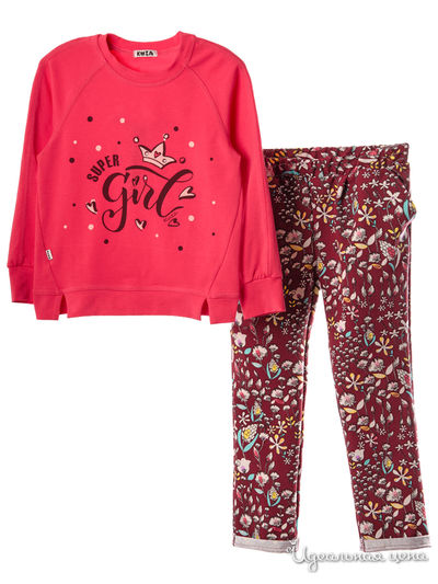 Комплект Kuza, цвет малиновый