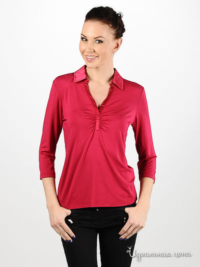 Блузка Olsen, цвет цвет малиновый