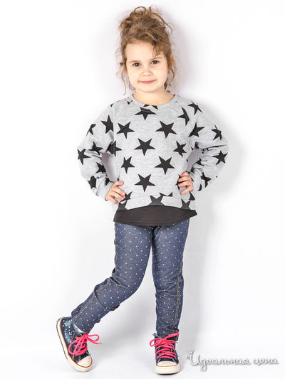 Свитшот Kuza, цвет серый