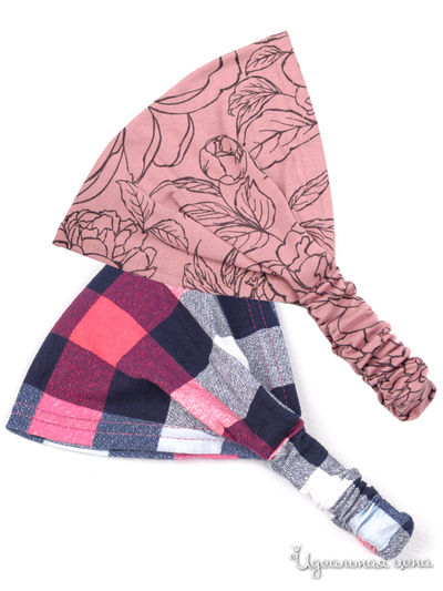 Бандана, 2 шт. Kuza, цвет розовый, синий