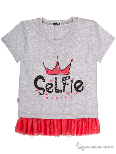 Туника Kuza, цвет серый