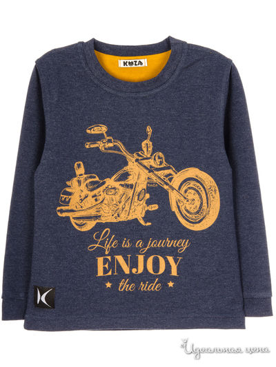 Свитшот Kuza, цвет синий