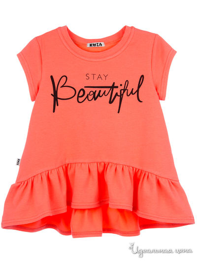 Туника Kuza, цвет коралловый