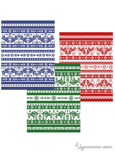 Полотенце "Скандинавский Бык", 46х60 см Мультидом, цвет в ассортименте