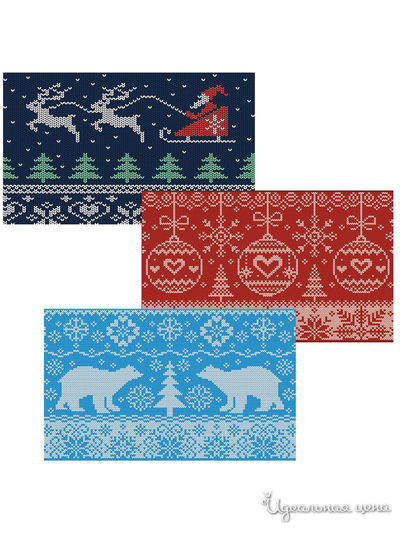 Разделочная доска "Вязаный узор", 29х17 см Мультидом, цвет в ассортименте