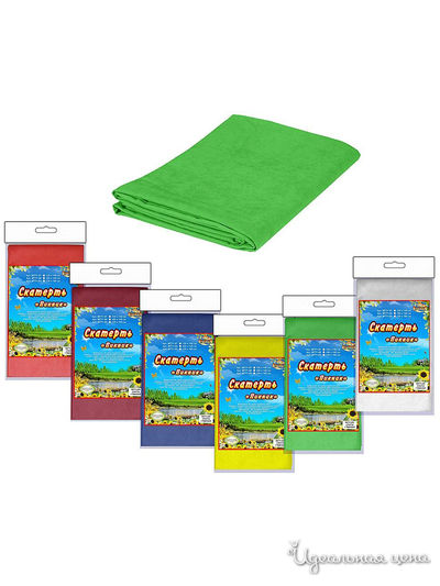 Скатерть "Пикник", 120*140 см Мультидом, цвет в ассортименте