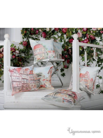 Подушка, 45*45 см ANNA FLAUM, цвет молочный