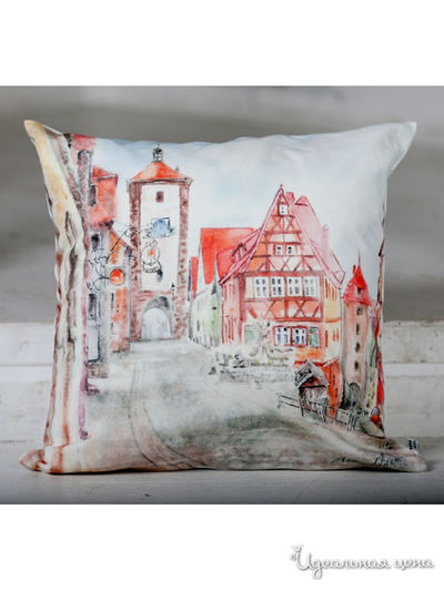 Подушка, 45*45 см ANNA FLAUM, цвет молочный