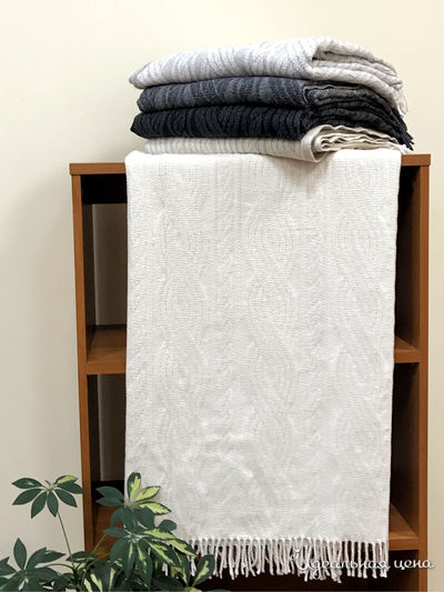 Плед, 150*200 см ANNA FLAUM, цвет экрю