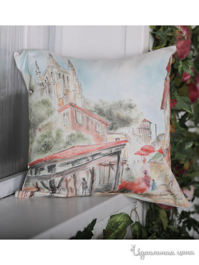 Подушка, 45*45 см ANNA FLAUM, цвет молочный