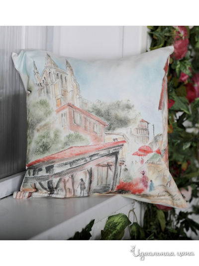 Подушка, 45*45 см ANNA FLAUM, цвет молочный