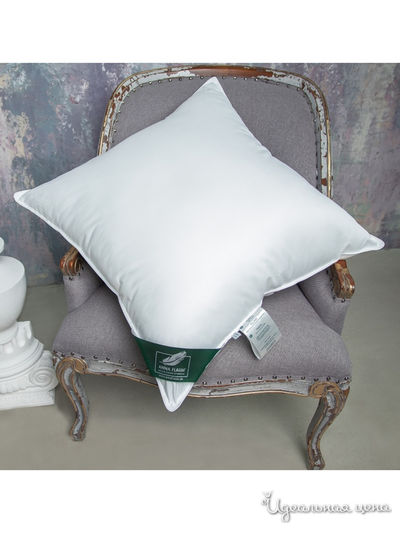 Подушка, 70*70 см ANNA FLAUM, цвет белый