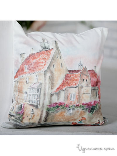 Подушка, 45*45 см ANNA FLAUM, цвет молочный