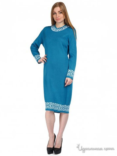 Платье Veronika Style, цвет бирюзовый