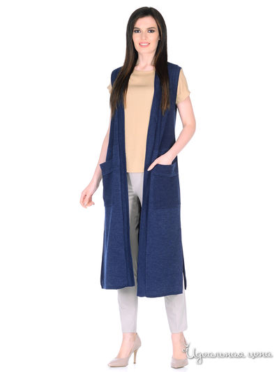 Жилет Veronika Style, цвет синий